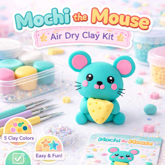 Mochi the Mouse | Air Dry Clay
