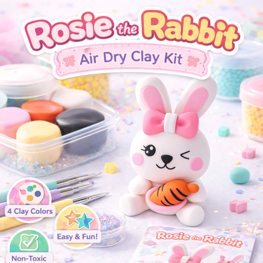 Rosie the Rabbit | Air Dry Clay