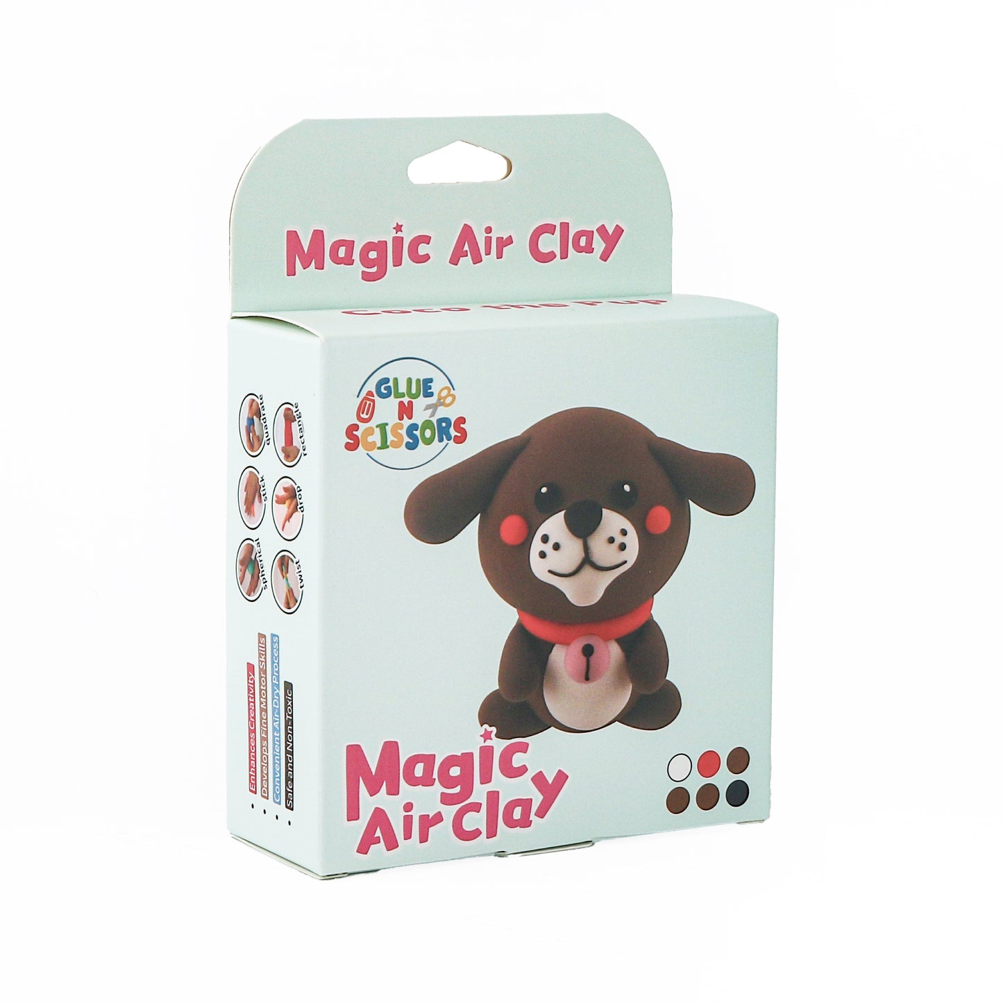 Coco the Pup | Air Dry Clay